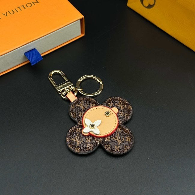 Louis Vuitton Vivienne Monogram Leather Key Holder &amp; Bag Charm 13.5cm/5.3in view 3