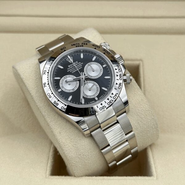 [Superclone] Rolex Daytona 40 mm Bright Black Dial Oyster 126509 view 5