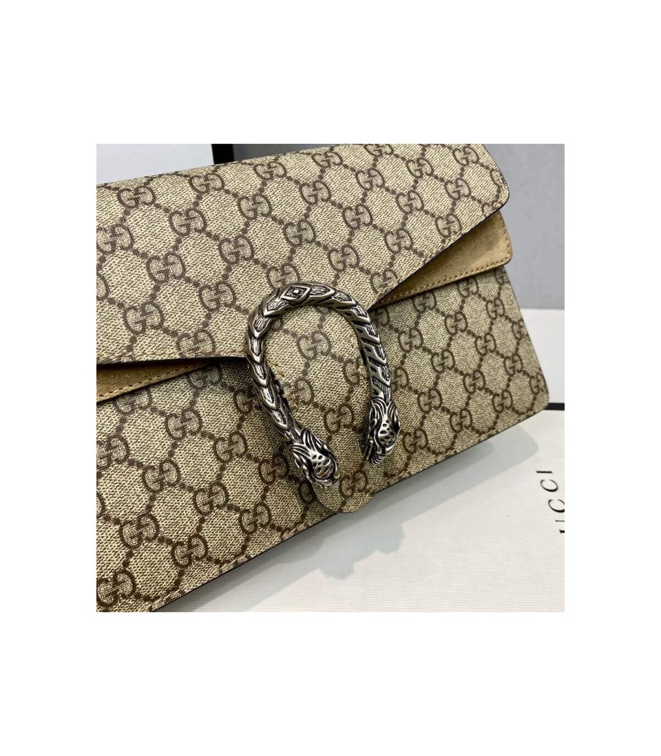 Gucci Dionysus Small GG Shoulder Bag Apricot view 9