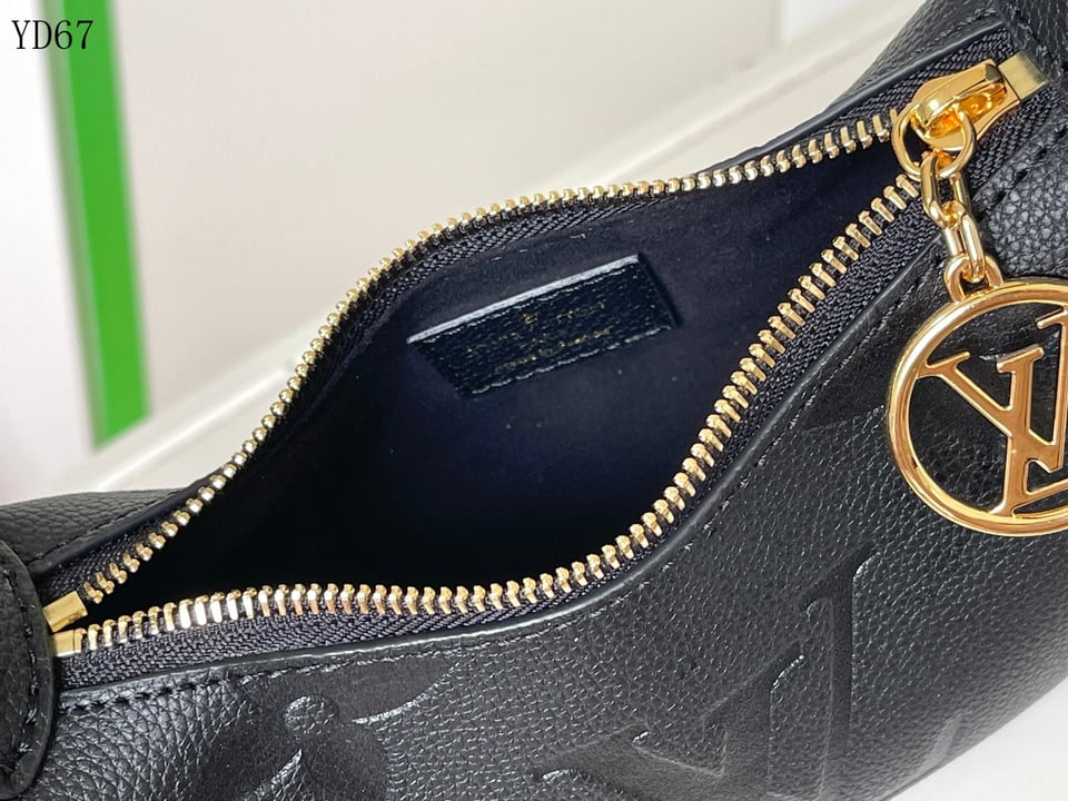 Louis Vuitton Monogram Empreinte Black Shoulder Bag 20Cm M82391 view 6