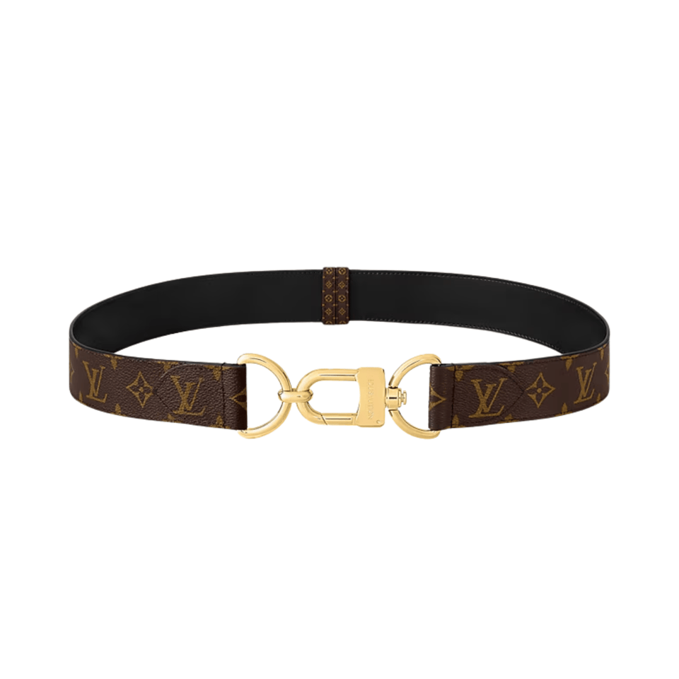 Louis Vuitton LV Oversized Hook 40mm Reversible Men Belt M8430Z view 4