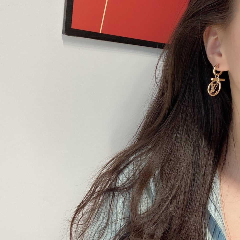 Louis Vuitton Lv Baby Louise Earrings Golgold M00613 view 7