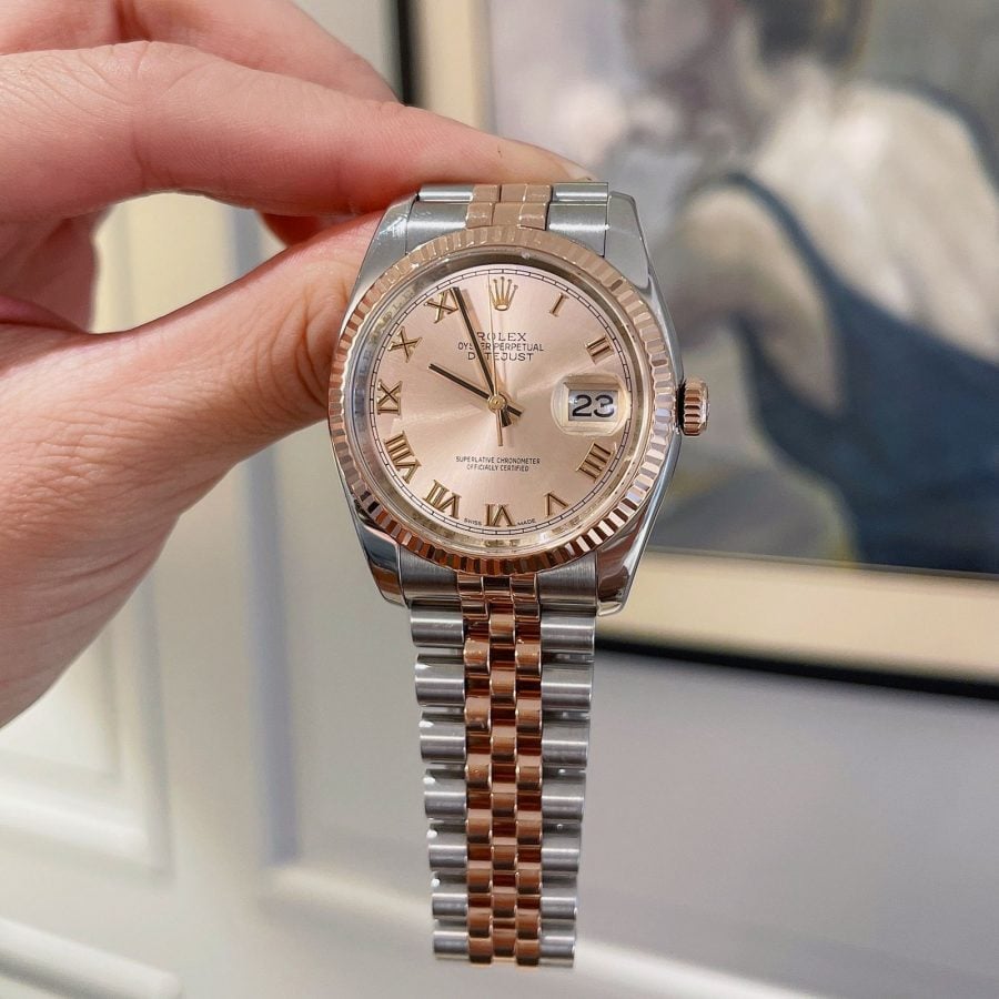[Superclone] Rolex Datejust 36mm Rosé – Colour Dial Jubilee 126231 view 2