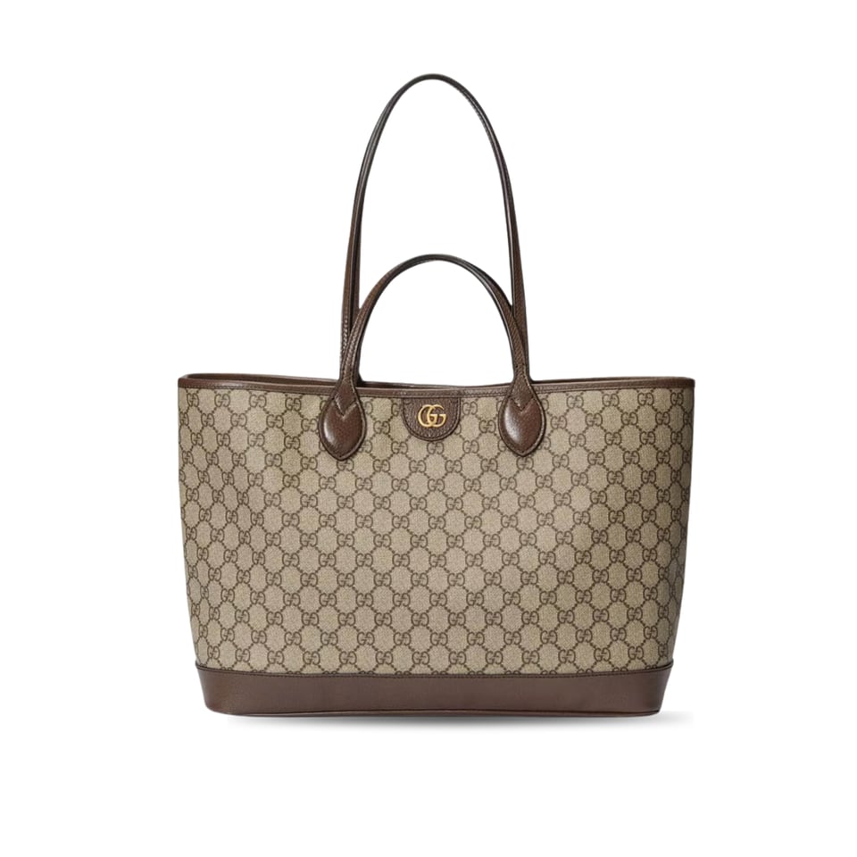 Gucci Ophidia GG Supreme Shoulder Tote Beige/Ebony 38.5cm/15.2in