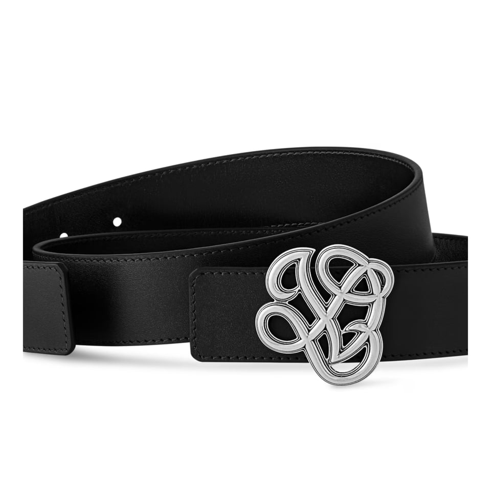 Louis Vuitton LV Black Dynasty 35mm Reversible Men Belt M4017Q view 3