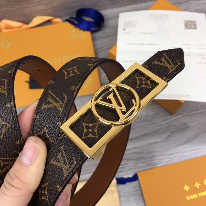 Louis Vuitton Dauphine 25mm Reversible Belt M0196U view 6