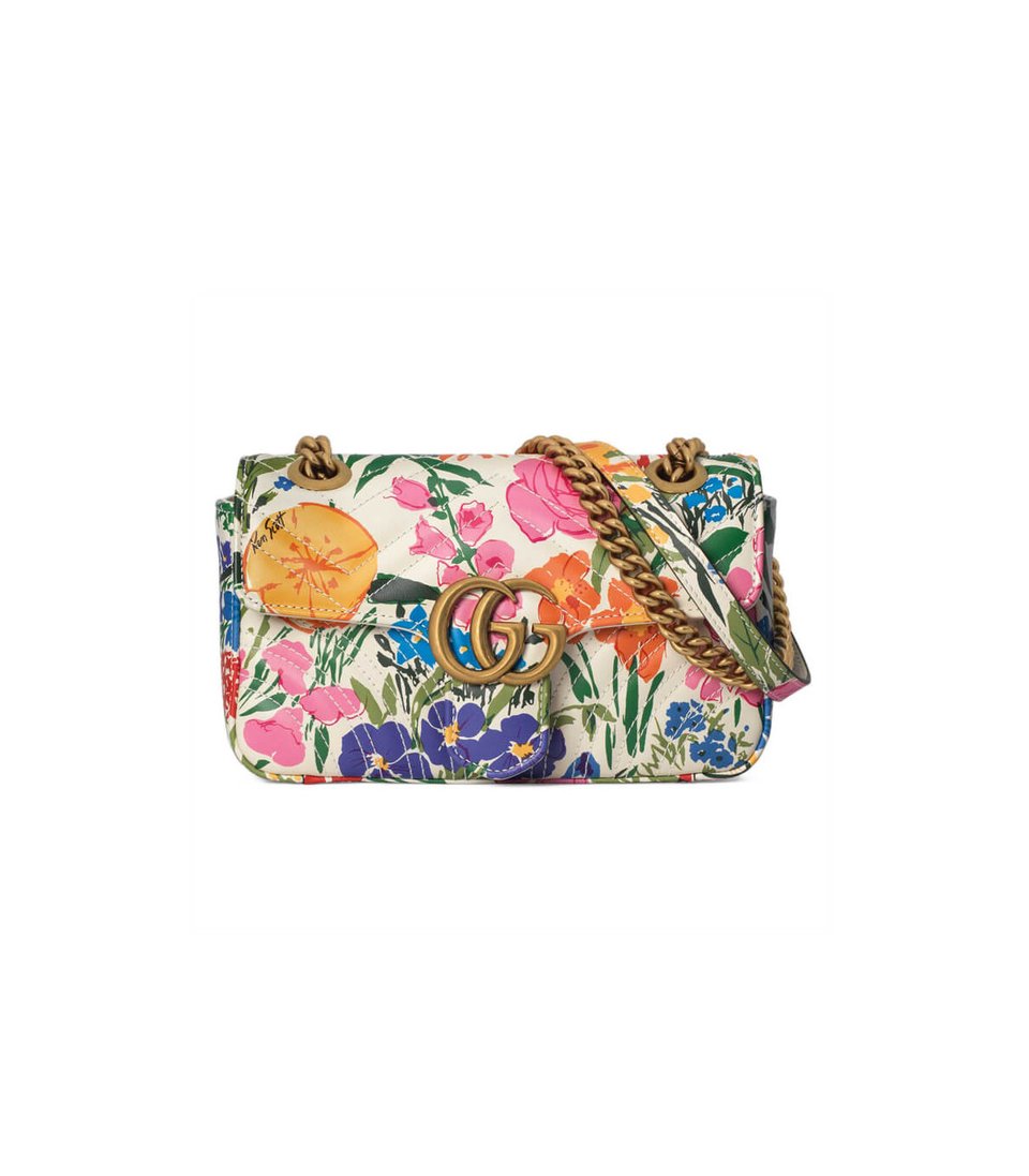 Gucci GG Marmont Ken Scott Print Mini Shoulder Bag view 2