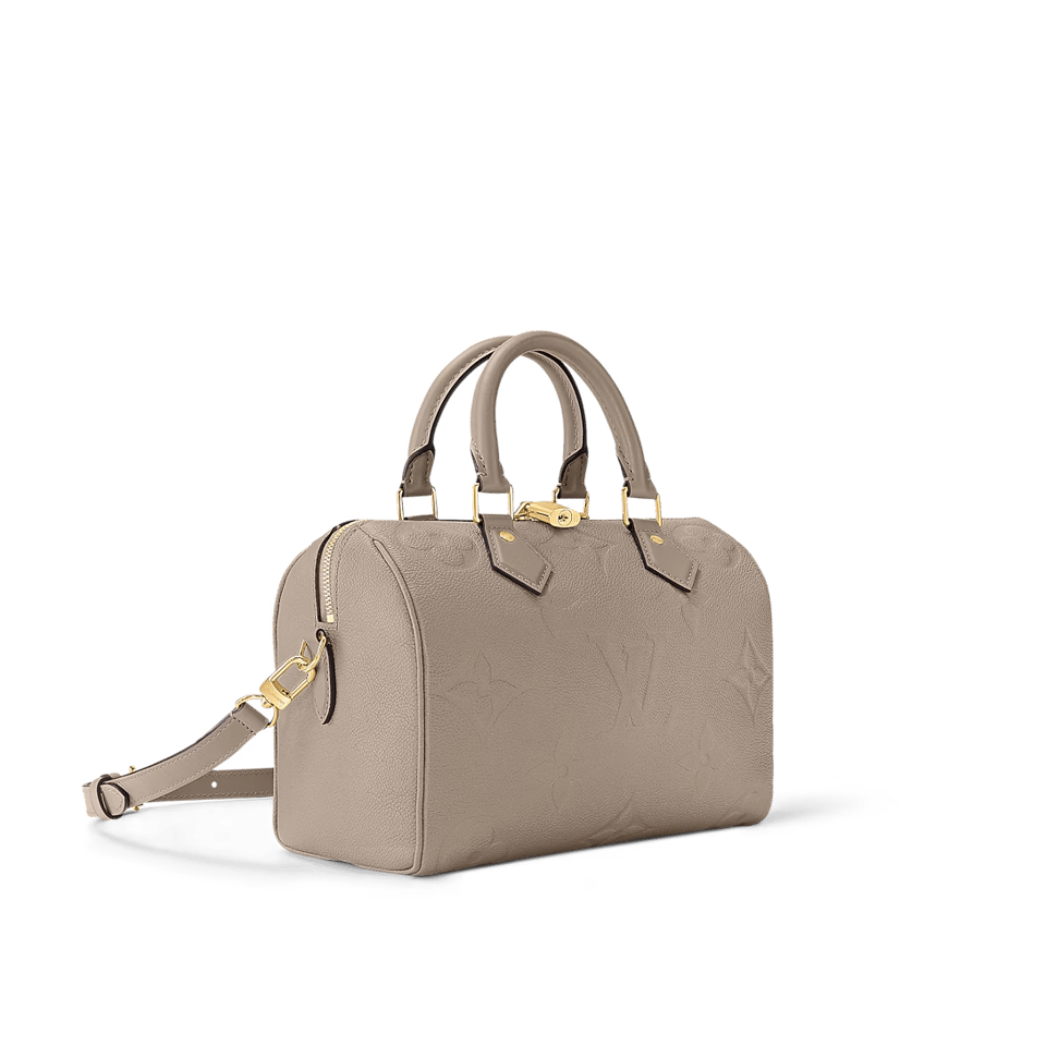 Louis Vuitton Speedy Bandoulière 25 Monogram Empreinte Tourterelle 25cm M59273 view 4