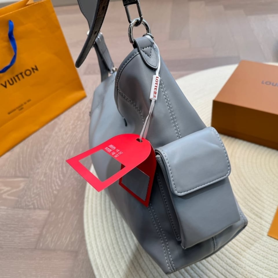 Louis Vuitton Carryall Dark Mm Gris Trianon 39cm/15.4in M12583 view 12