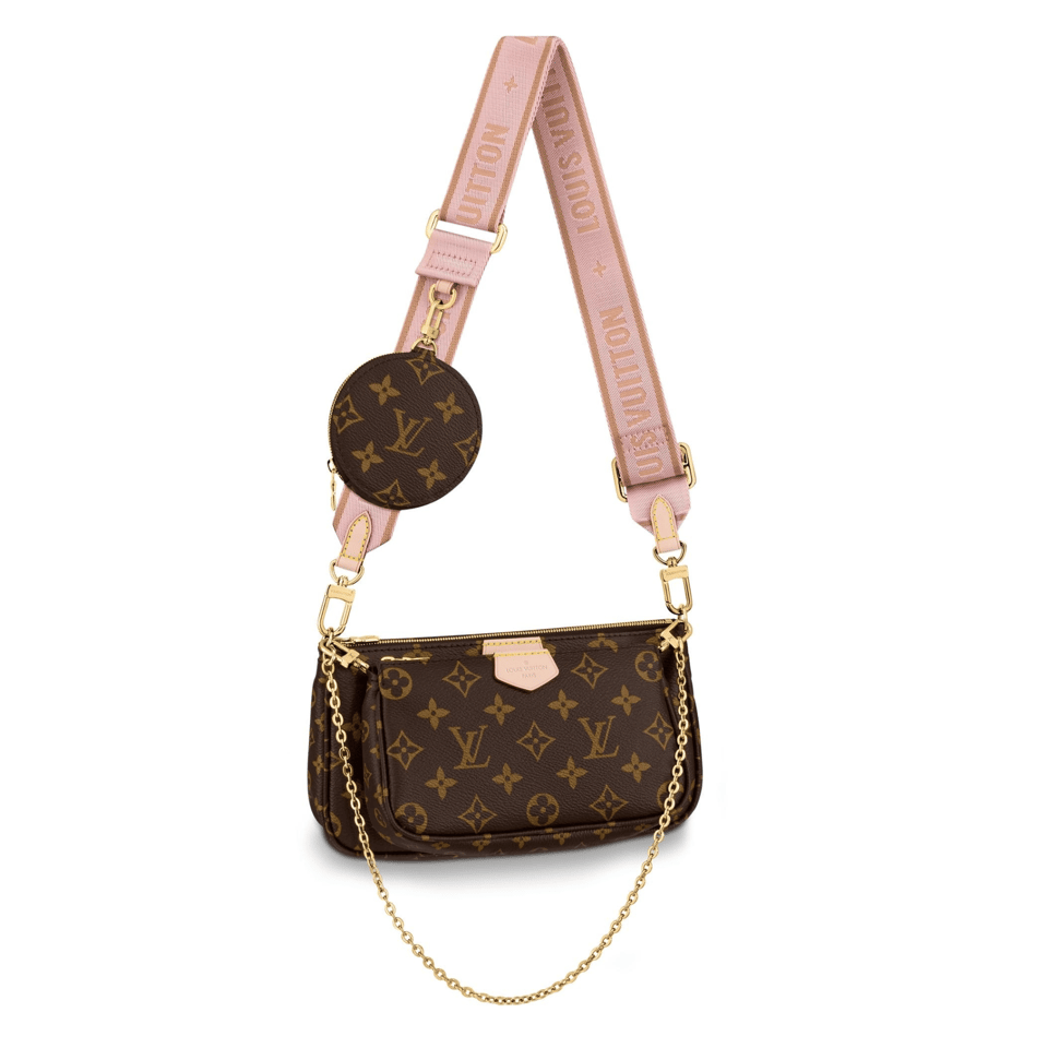 Louis Vuitton Multi Pochette Accessoires Pink 24Cm M44840 view 2