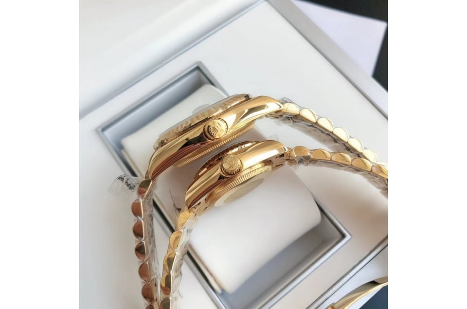 Rolex Datejust 36/28mm RG/RG Jub Gold/Dial view 9