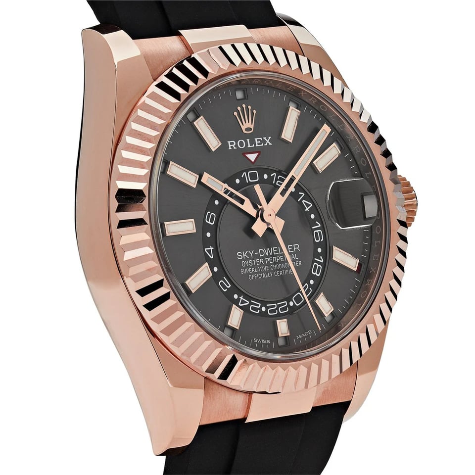 Rolex Sky-Dweller 42mm Black Dial 326235 view 4