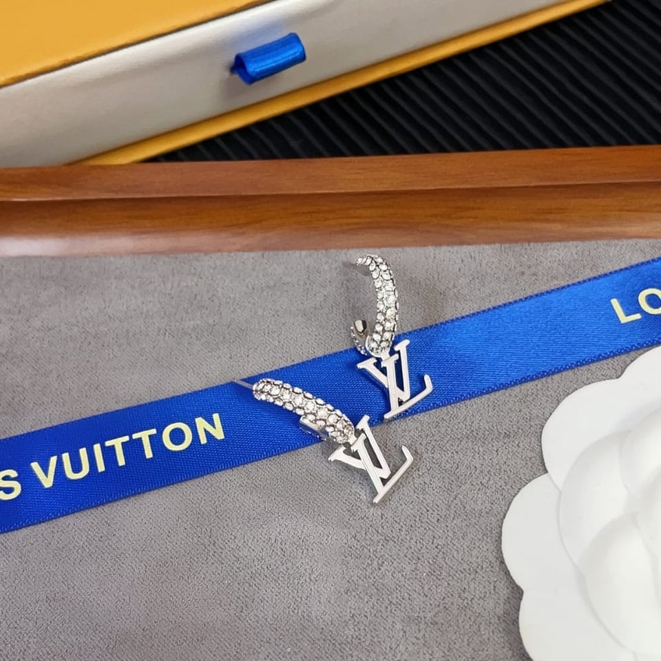 Louis Vuitton Lv Iconic Earrings Silver M02276 view 2