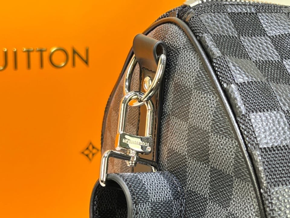 Louis Vuitton Keepall 50 Blue Graphite view 8