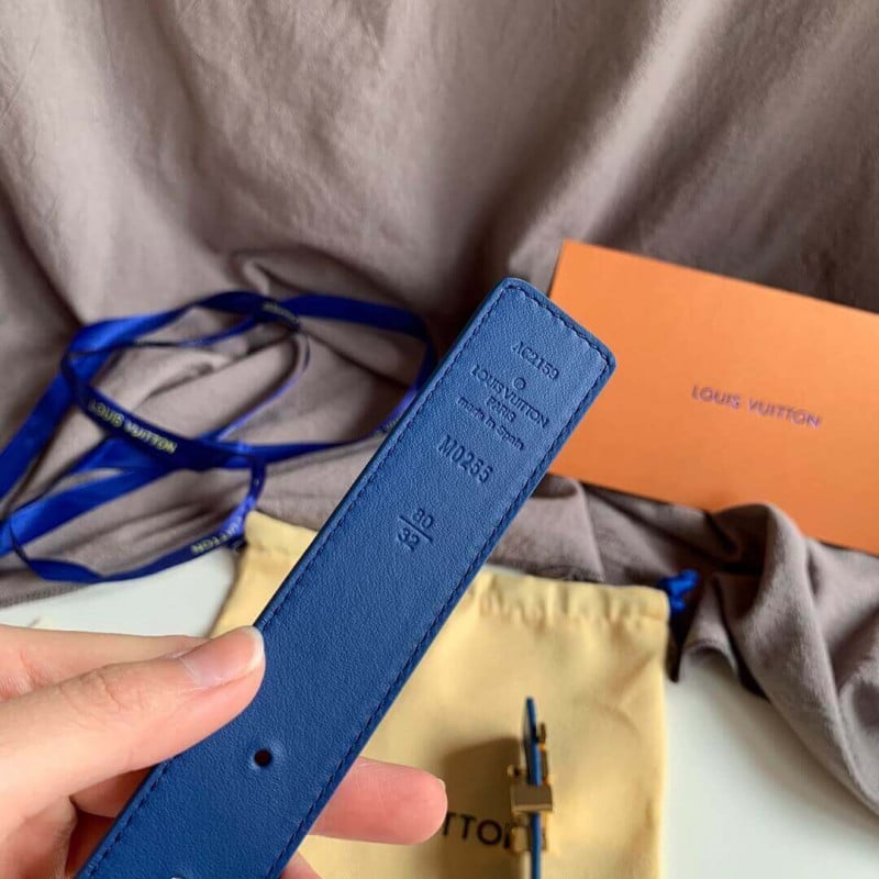 LV Escale LV Initiales 30mm Reversible Belt M0255W view 7