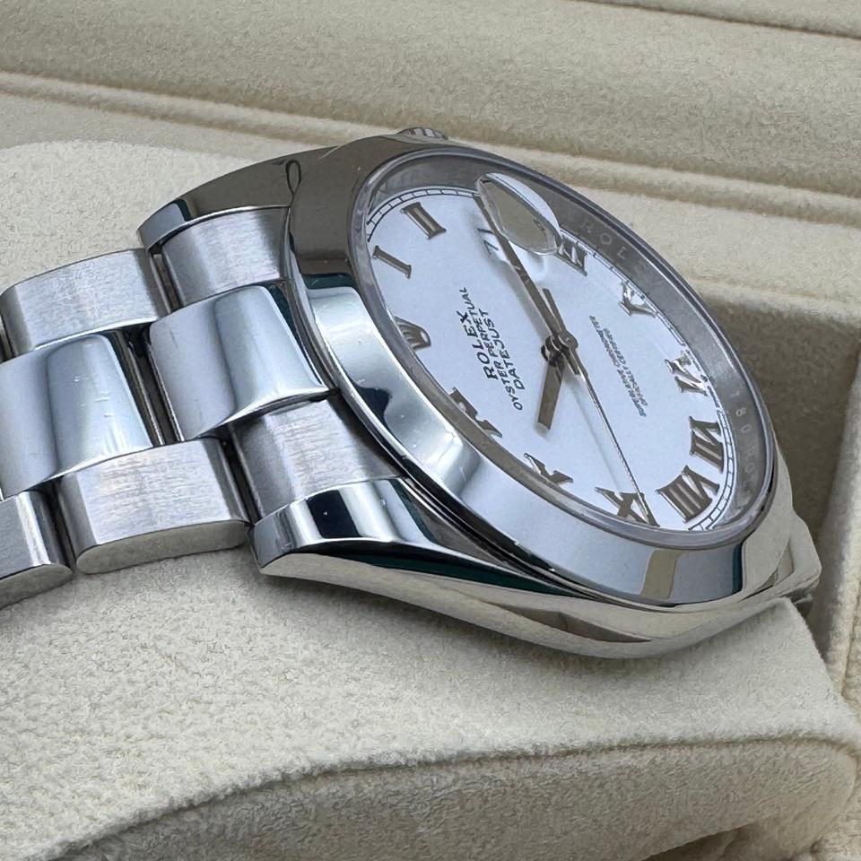 [Superclone] Rolex Datejust 41mm White Dial Oyster 126300 view 7