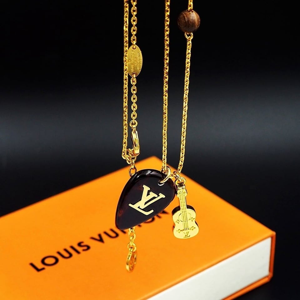 Louis Vuitton Lv Picks Necklace Gold M01865 view 8