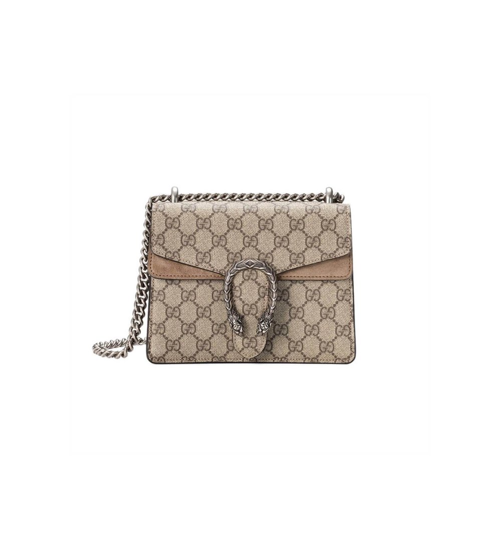Gucci Dionysus GG Supreme Mini Bag Apricot view 2