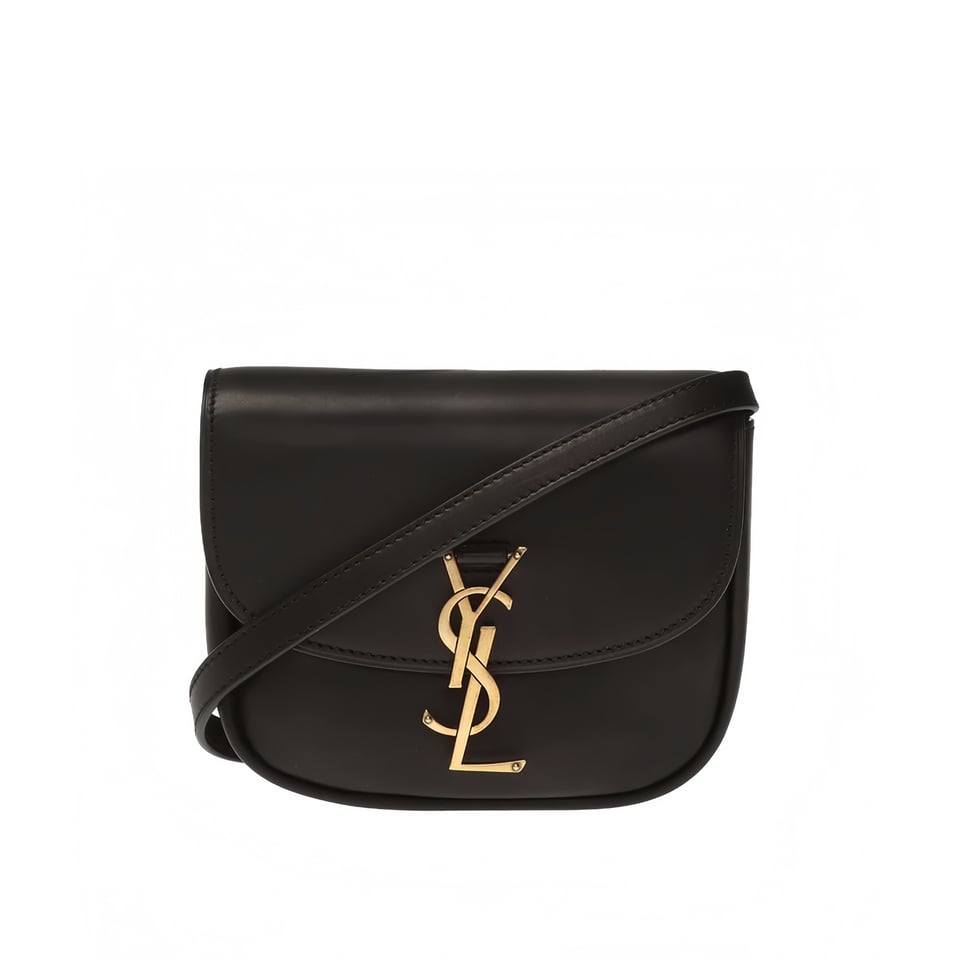 Saint Laurent Kaia Small Smooth Leather Black