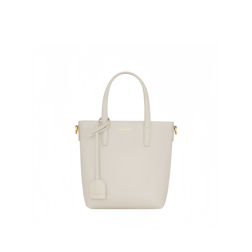 Saint Laurent Toy Shopping Saint Laurent In Box Leather White 18Cm view 2