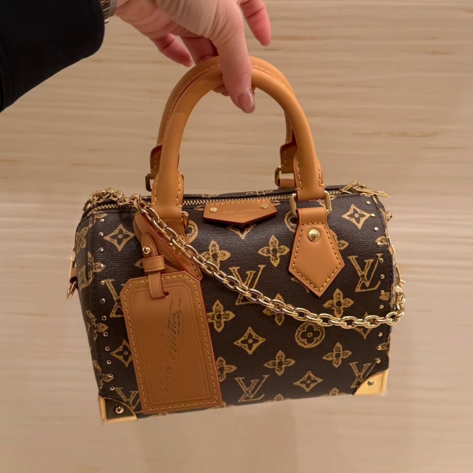 Louis Vuitton Speedy Trunk 20-Pack Box Bag Monogram Origine 16 cm M28102 view 11