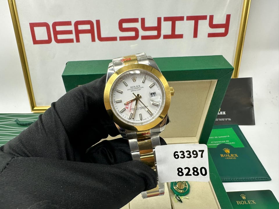 Rolex Datejust II 41mm White Dial 126303 view 5