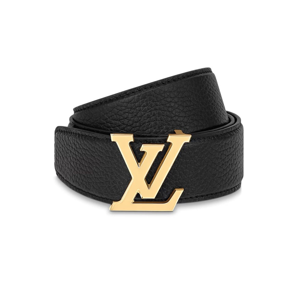 Lv Heritage 35mm Reversible Belt Black/Bordeaux M8205U view 2