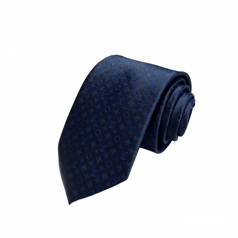 Louis Vuitton Midnight Monogram Canvas Tie For Men view 2