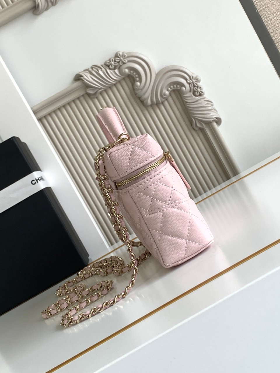 Chanel 25C Vanity Case Pink 20cm view 11