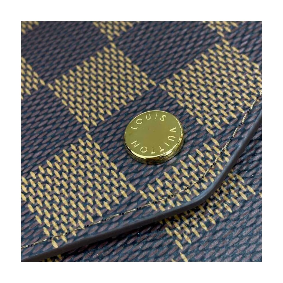 Louis Vuitton Damier Ebene Sarah Wallet Brown view 7