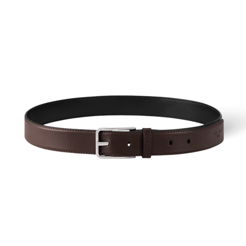 Louis Vuitton LV Pont Neuf Slim 30mm Men Belt M4164U view 2