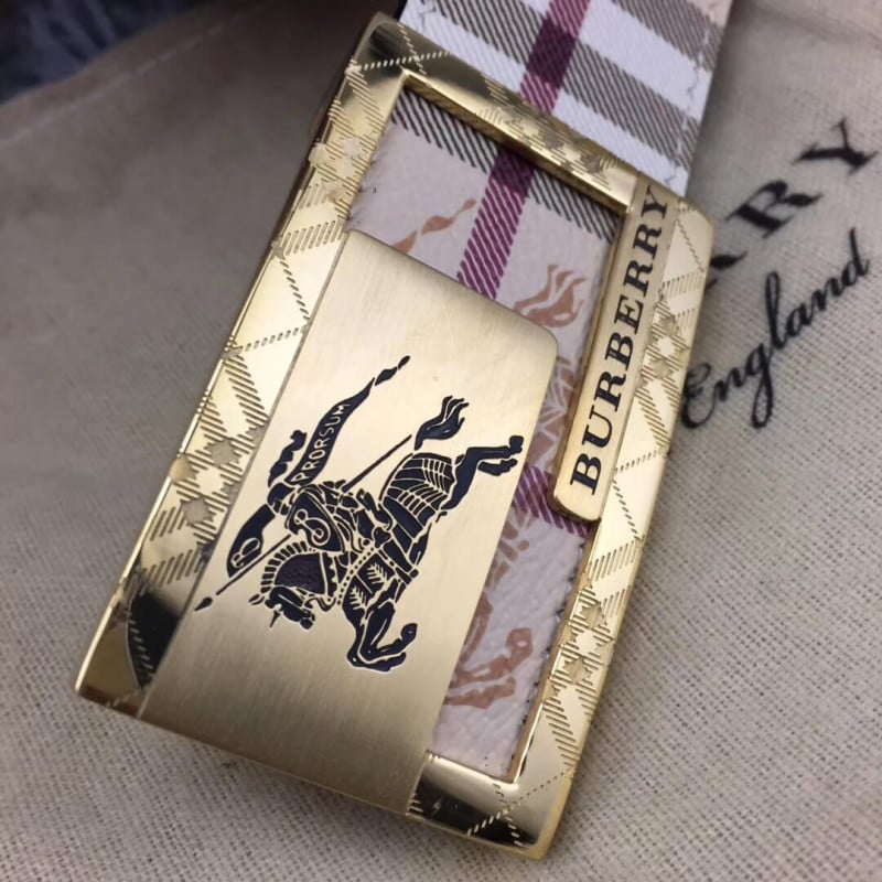 Burberry Vintage Check Leather Belt 40748 view 9