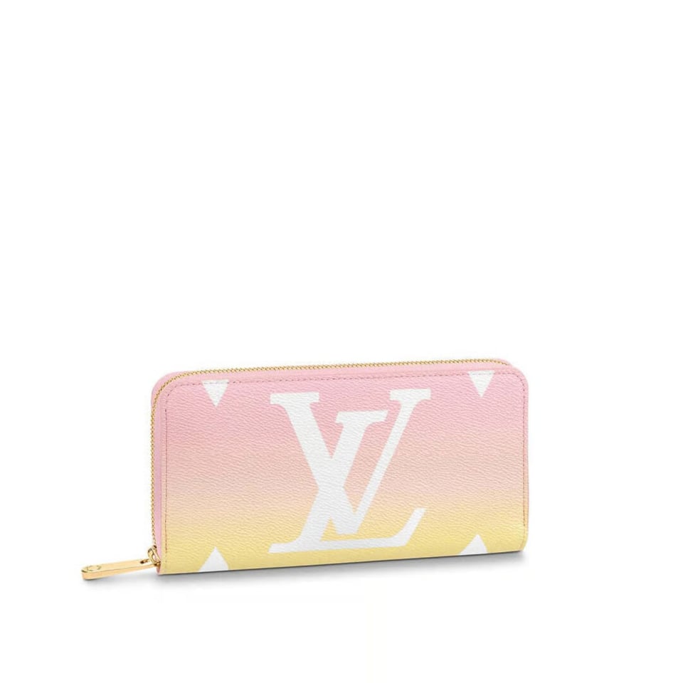 Louis Vuitton Zippy Wallet Pink 19.5cm