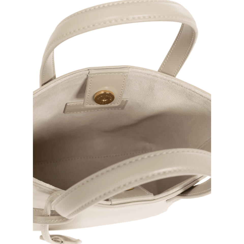 Saint Laurent Toy Shopping Saint Laurent In Box Leather White 18Cm view 5