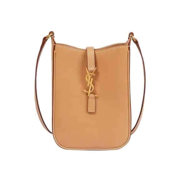 Saint Laurent Le 5 A 7 Mini Vertical Brown 18Cm view 2