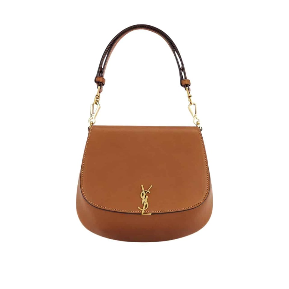 Saint Laurent Voltaire Top Handle In Box Orange 20Cm