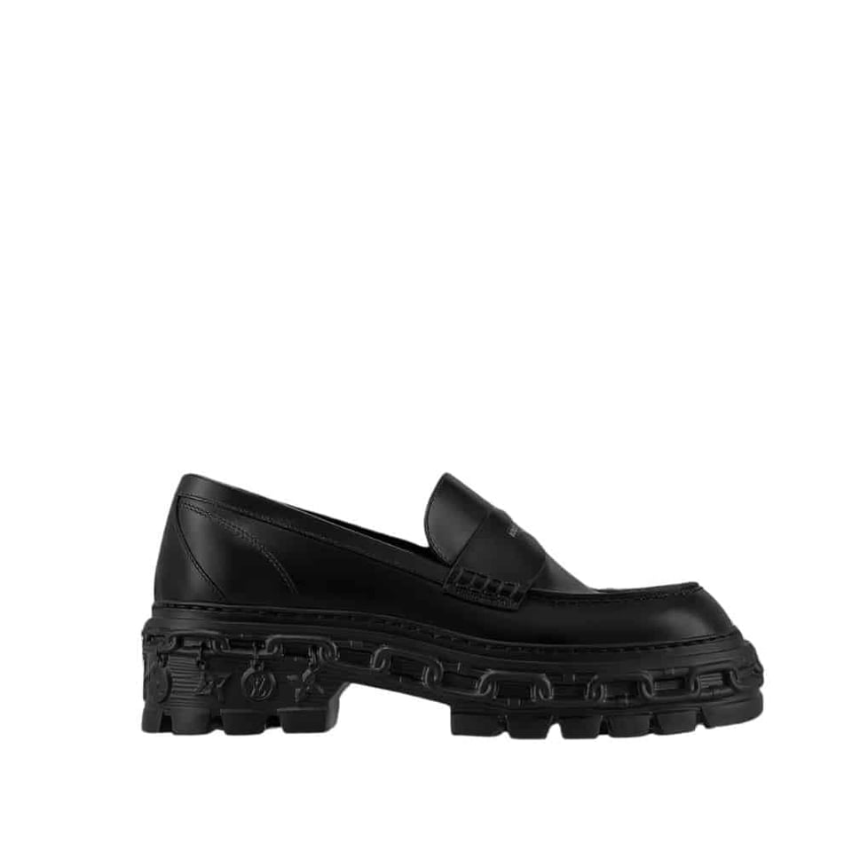 Louis Vuitton Lv Record Loafer Black 1Ac9I9 view 2
