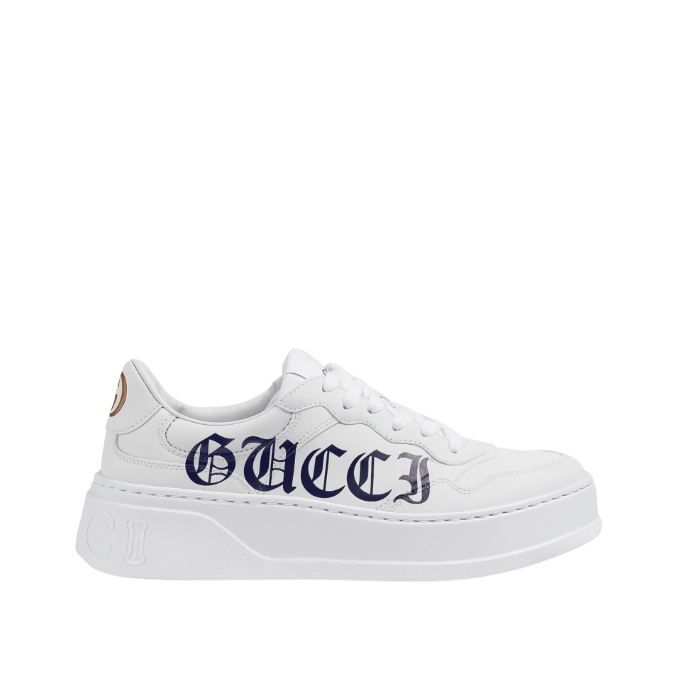 Gucci Women’S Sneaker With Logo White 708267 Upg70 9000 view 2