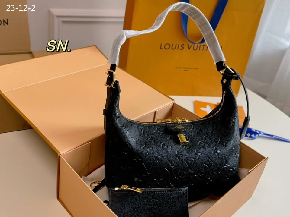 Louis Vuitton Sac Sport Bag Monogram Empreinte Black 26Cm M46610 view 8