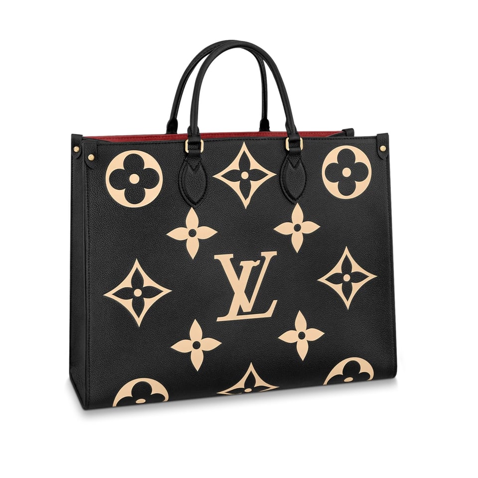 Louis Vuitton Onthego MM Bicolor Monogram ‘Black Beige’ M45495 35cm view 2