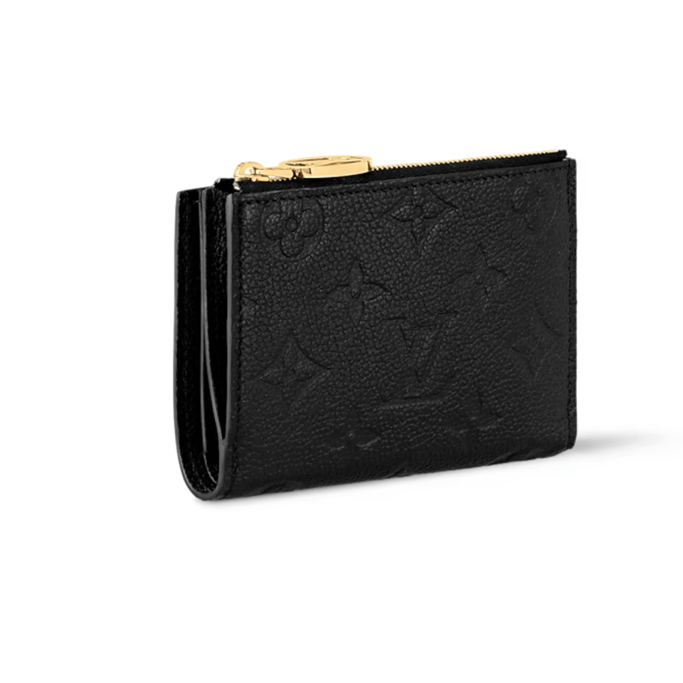 Louis Vuitton Black Lisa Wallet For Women 9cm M83365 view 3