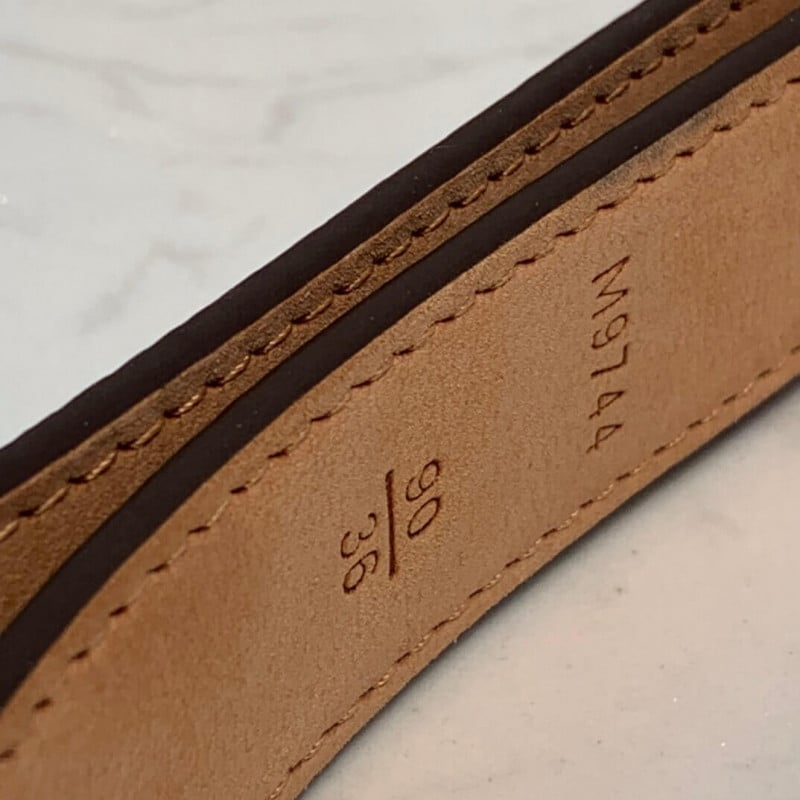 Louis Vuitton Mini Damier Ebene Belt 25mm M9744V view 7