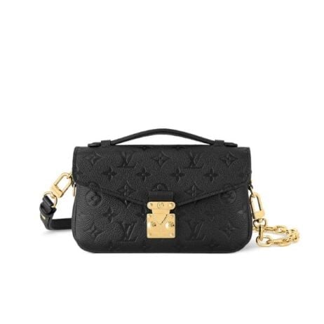 Louis Vuitton Pochette M Tis East West Bag Black 21Cm M46595 view 2