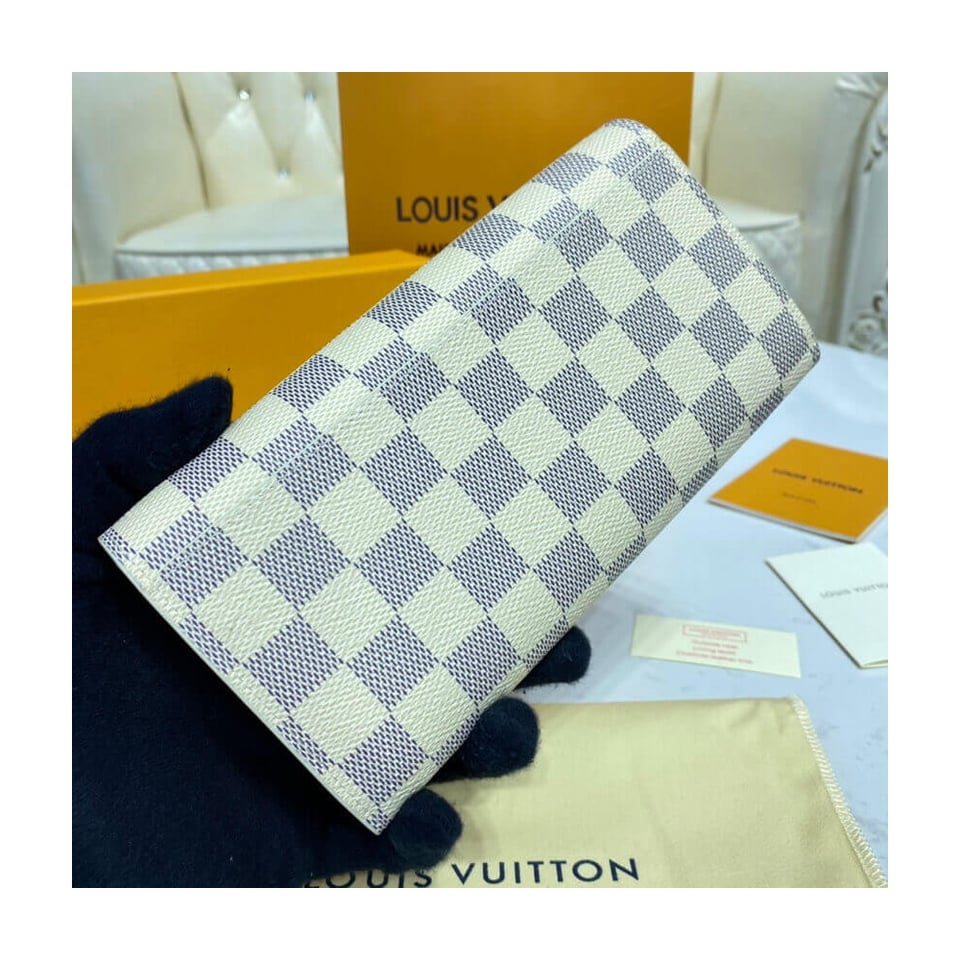 Louis Vuitton Damier Azur Sarah Wallet view 5