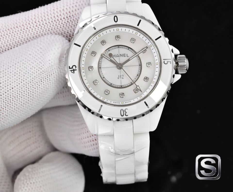 [Super Clone] Chanel J12 Watch Calibre 12.2 – 33mm White Dial view 2