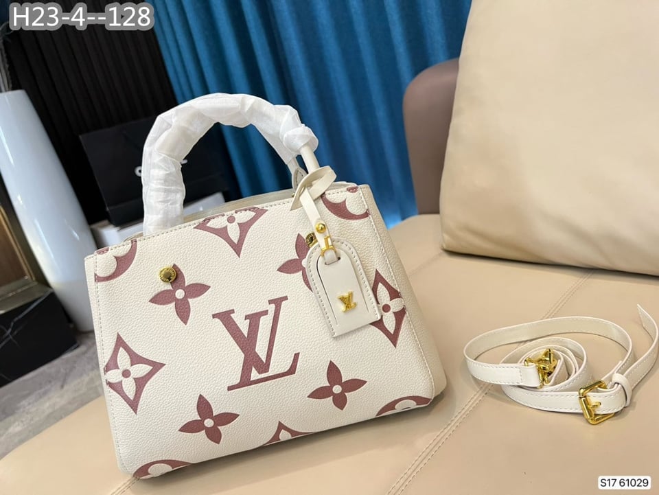 Louis Vuitton Montaigne Bag Cream Color 30Cm M45778 view 3