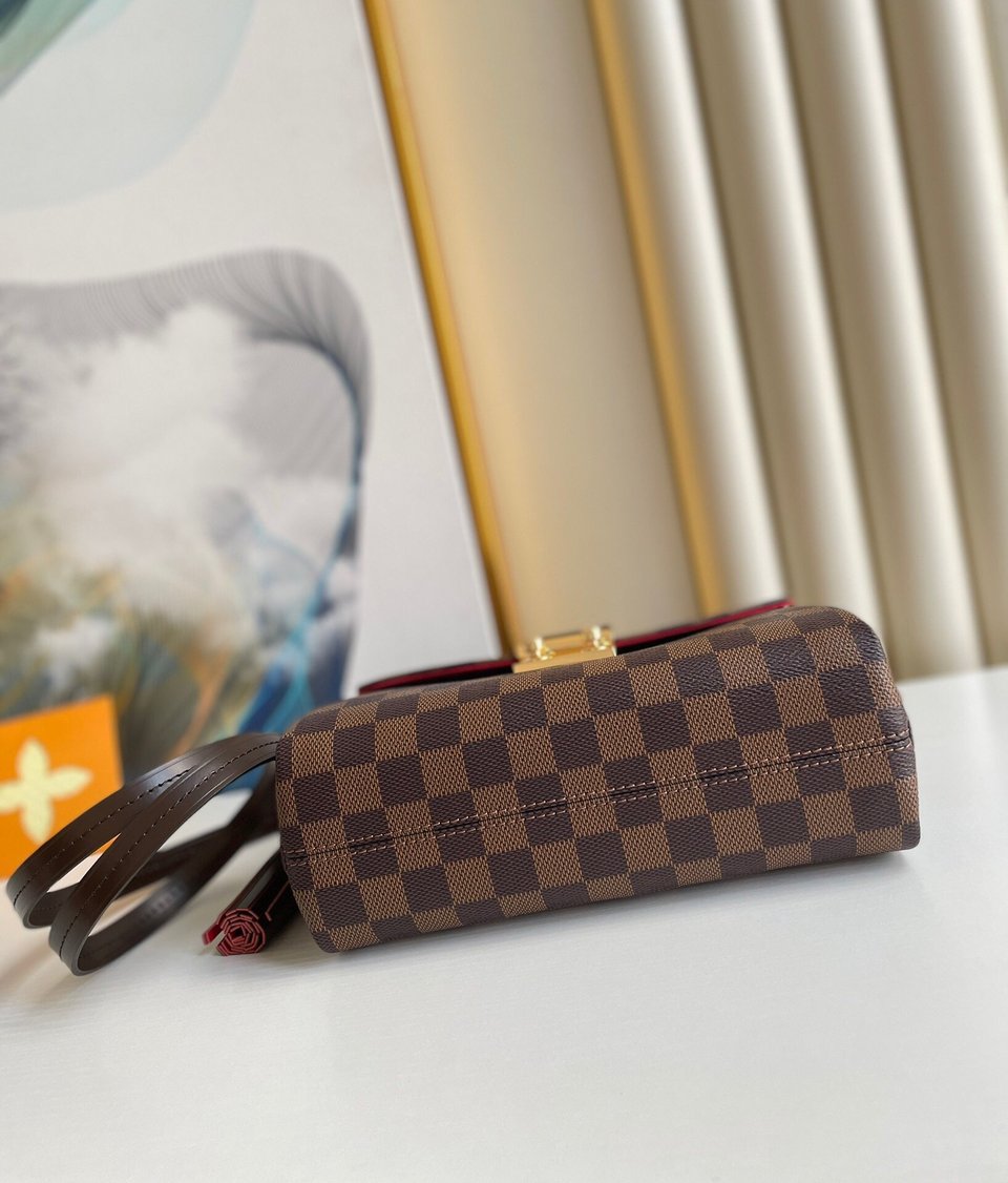 Louis Vuitton Damier Ebene Croisette 25Cm N53000 view 8
