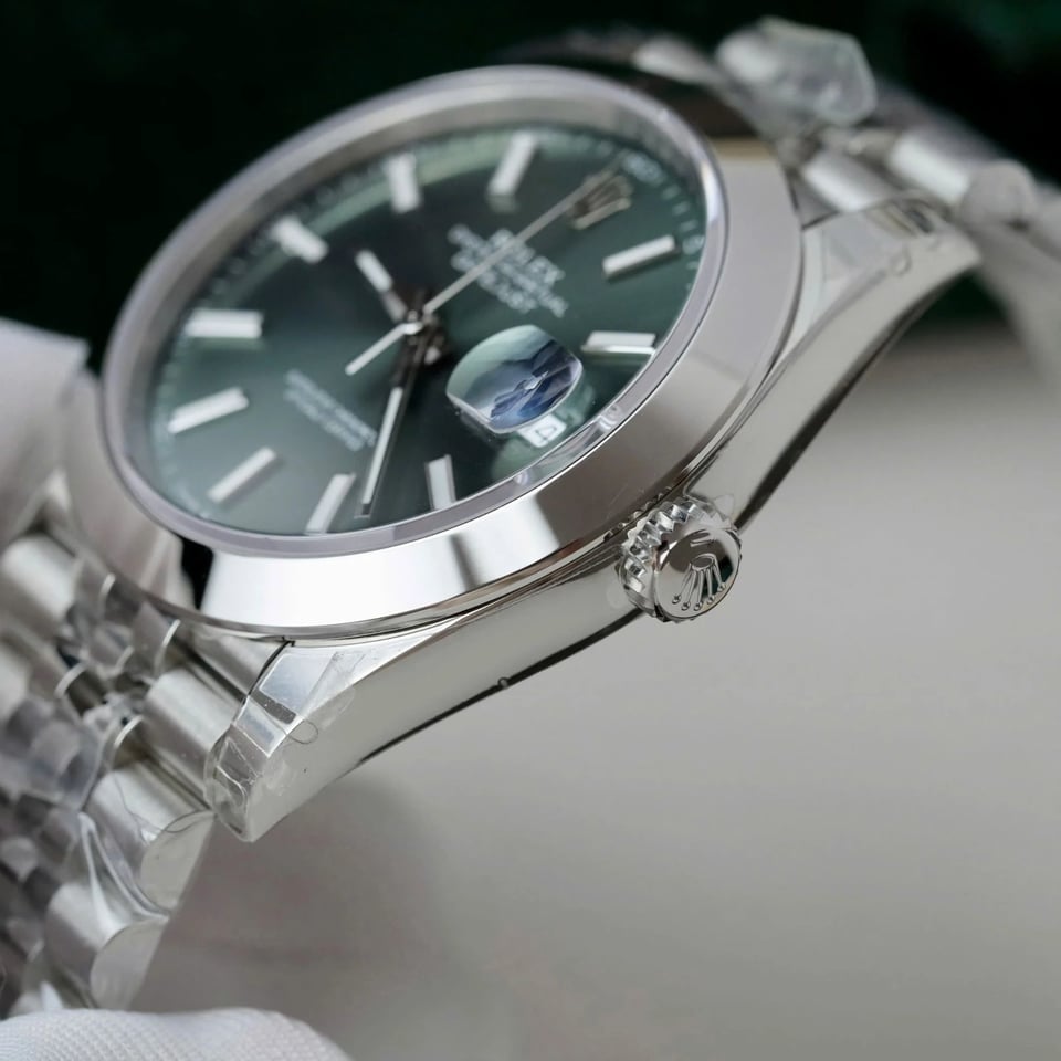 [Superclone] Rolex Datejust 41mm Mint Green Dial Oyster 126300 view 3