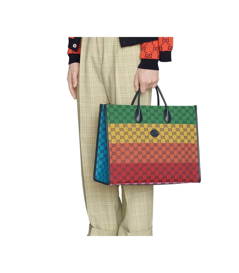 Gucci GG Multicolour Large Tote Bag view 2