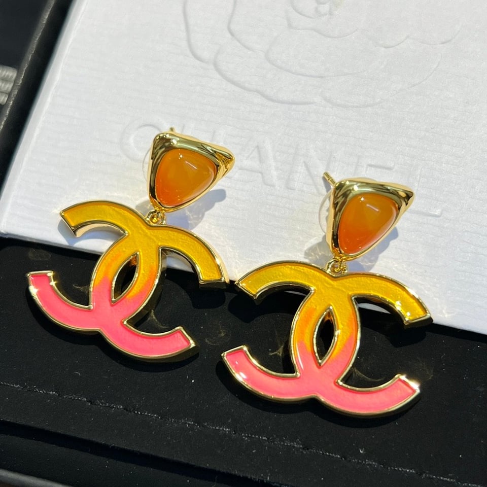 Chanel Cc Earrings view 2